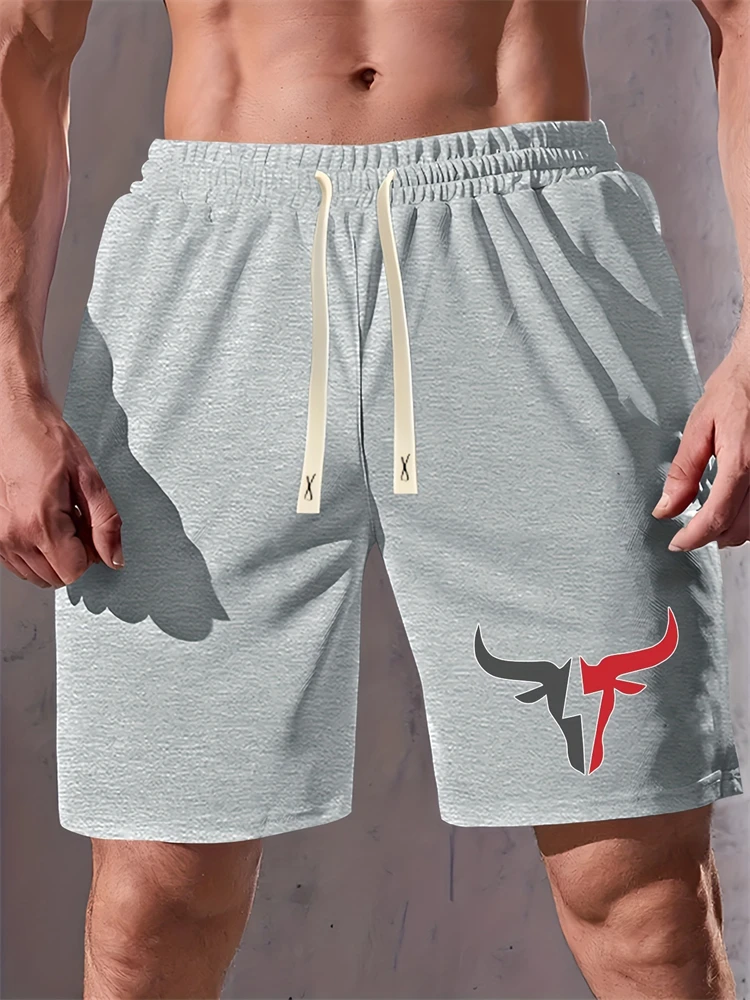 الرجال الربيع/الصيف السراويل الرياضية رياضة القلنسوة نمط عارضة السراويل الرياضية تشغيل مريحة فضفاضة تنفس 5/10 السراويل