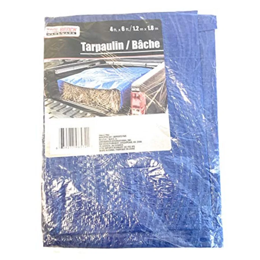

4' X 6' Blue Tarp Tarpaulin