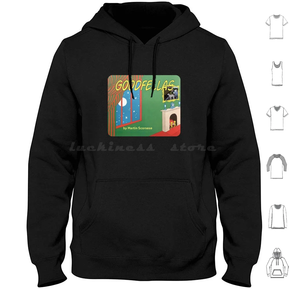 Goodnight Fellas Hoodie cotton Long Sleeve Goodfellas Goodnight Moon Goodnight Scorsese Scorsese