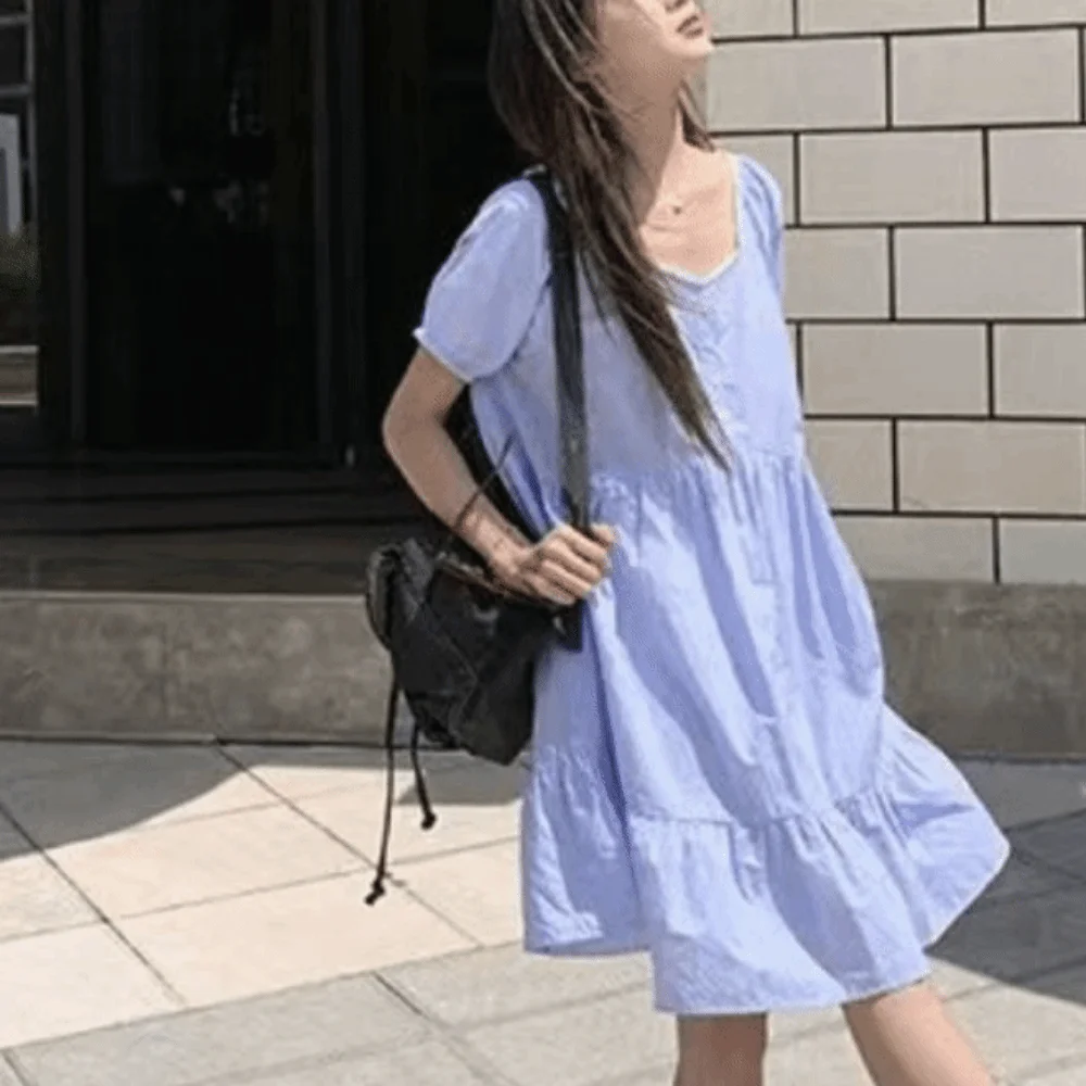 Portable Large Capacity Denim Backpack Canvas Fashion Unisex Backpack Vintage Versatile Travel Bag Student