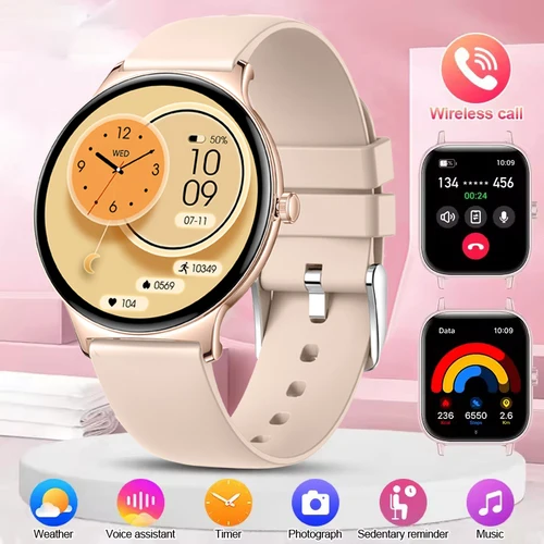 Nuevo Original para Xiaomi Factory SmartWatch mujeres hombres pantalla completamente táctil llamada inalámbrica impermeable GPS deportes Fitness Tracker reloj