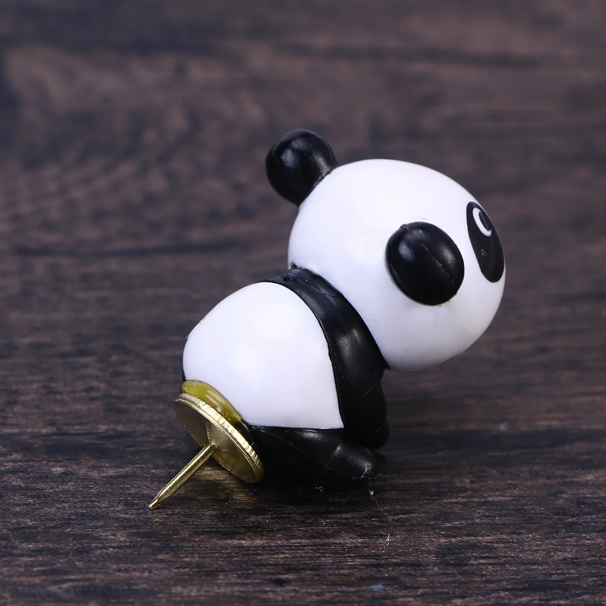 

8Pcs Fun Panda-Shaped Push Pins Strong Plastic Thumbtacks Ideal for Map Marking Scheduling Reminders in Office School Dorm