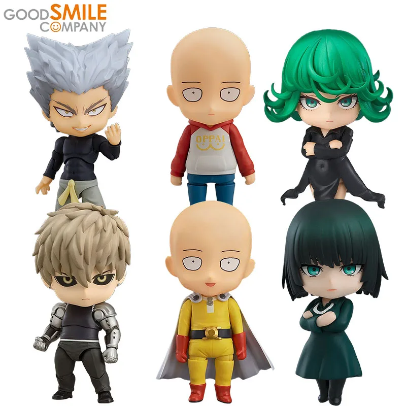 

Good Smile, натуральная Nendoroid ONE PUNCH-MAN, аниме-фигурка Сайтама Генос, экшн-игрушки для детей, Рождественский подарок, Коллекционная модель