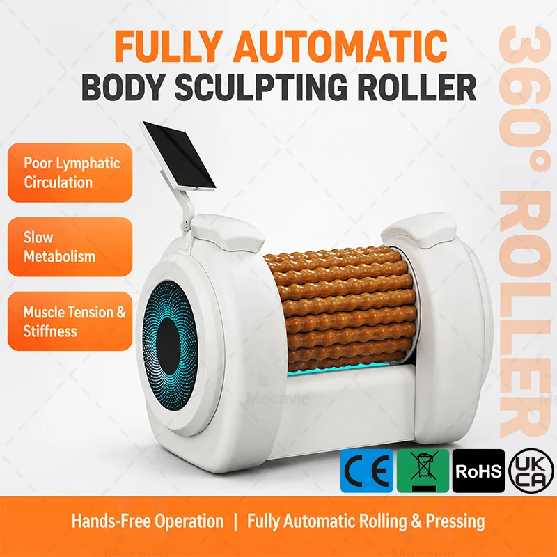 Muscle Relaxation Roller Massage Machine Pain Relief Lymphatic Drainage Body Contouring Touch Screen Beauty Salon Black Friday