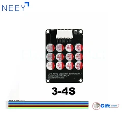 NEEY aktywny korektor Balancer 5A 3-4S Lifepo4/LTO/bateria Lipo kondensator energii 3-4S wyważacz