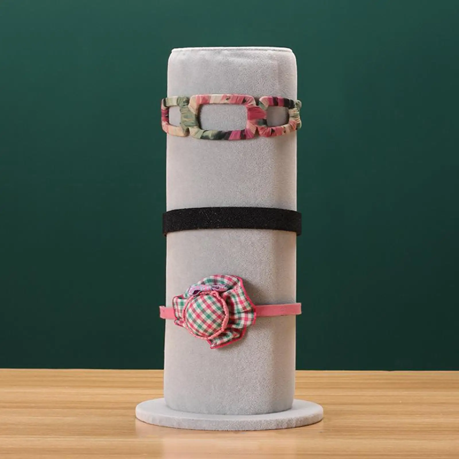 Exquisite Velvet Headband Display Rack for Hairclip Home Accessories Women