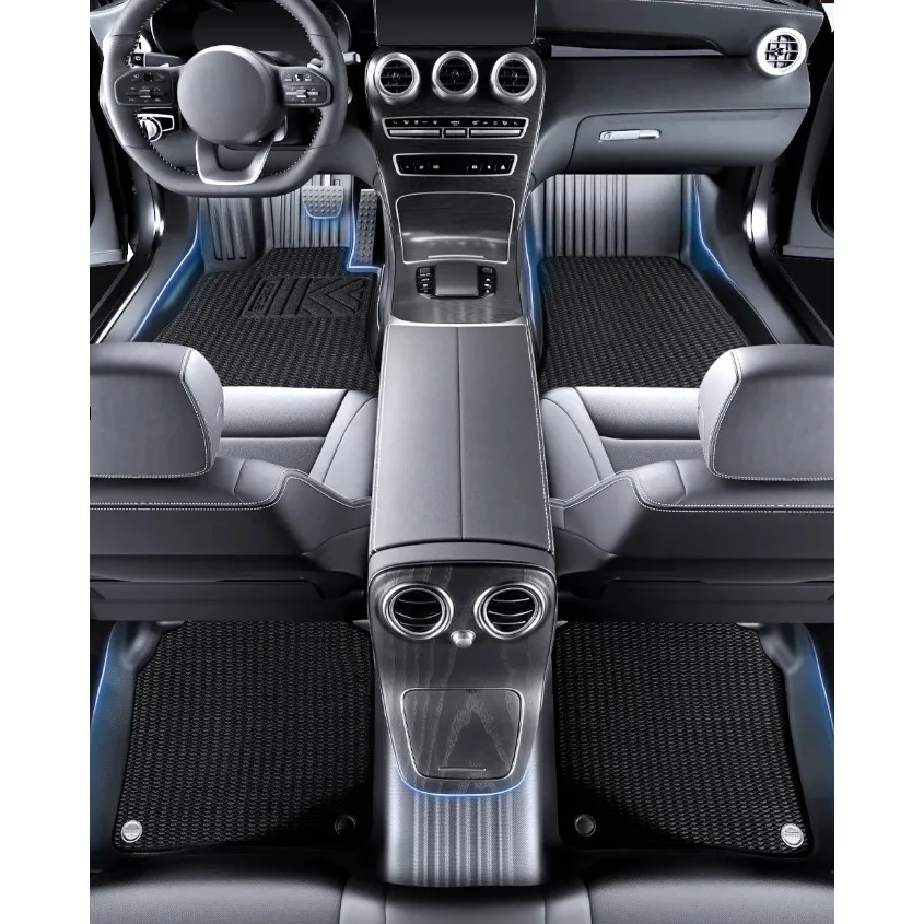 3D TPE Custom Car Floor Mats for Mercedes Benz C200L C260L C300L C180L 2014-2021 Car Mat Waterproof Non-slip Carpets