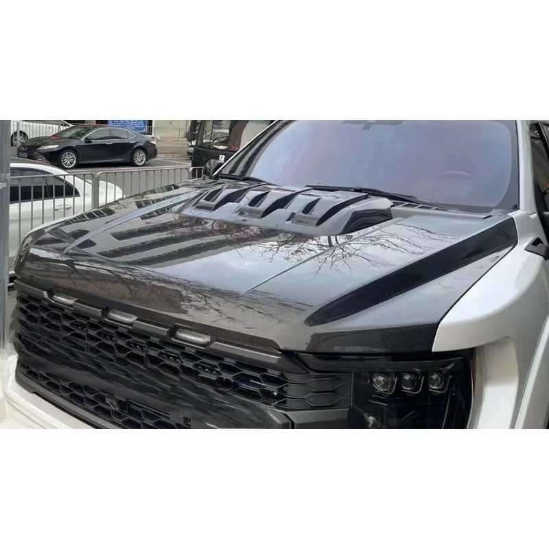 

Carbon Fiber Hood Bonnet for Ford F-150 2021-2023