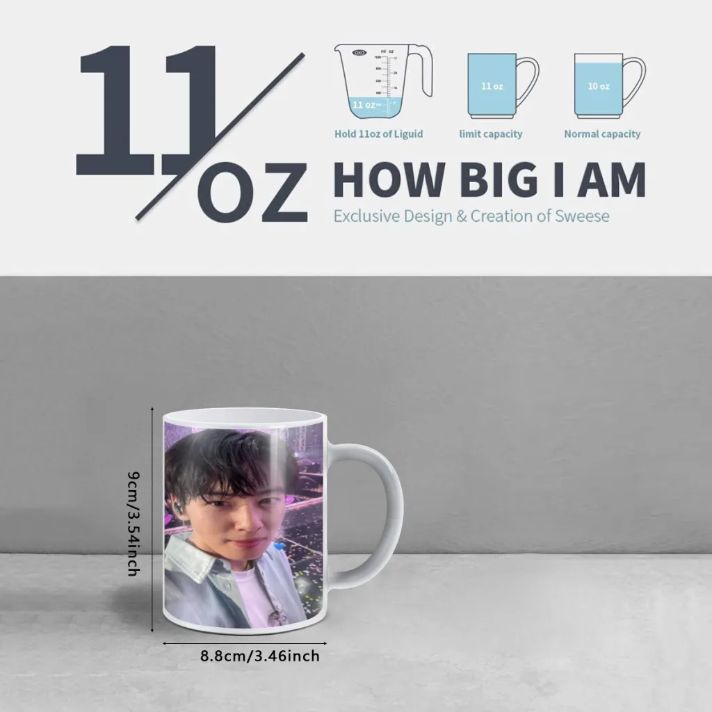 Korea Cha Eun Woo Coffee Mugs Cup Color Changed Mug Heat Sensitive Tea Cup Coffee Mug Gift Mug Drop Shipping