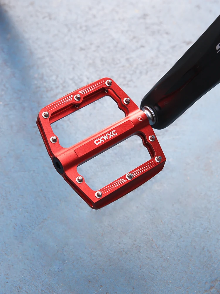 AliExpress CXWXC 3 Bearing Bicycle Pedal CNC Aluminum Alloy Anti Slip MTB Road Bike Pedal Widen Pedals Professional Cycling  Accessories