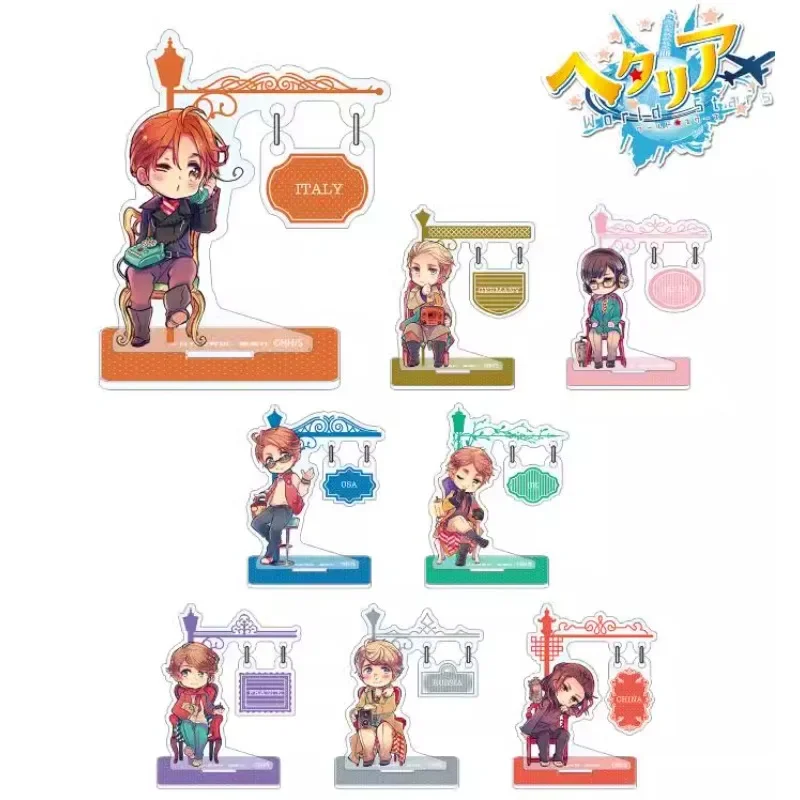 Game APH Anime Italy France Russia UK China USA Japan Acrylic Stand Doll Figure Model Plate Cosplay Toy for Gift