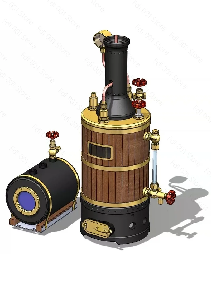 LS80S Vertical Boiler Model, High Efficiency Hot Topic Conversion Rate, Steam Engine Model, Ship Model