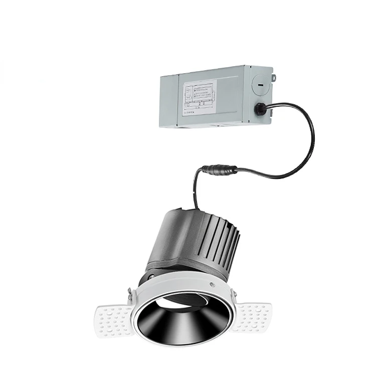 Dark light technology Embedded and Adjustable frameless High quality 20W Indoor Hotel Mall LED Downlight