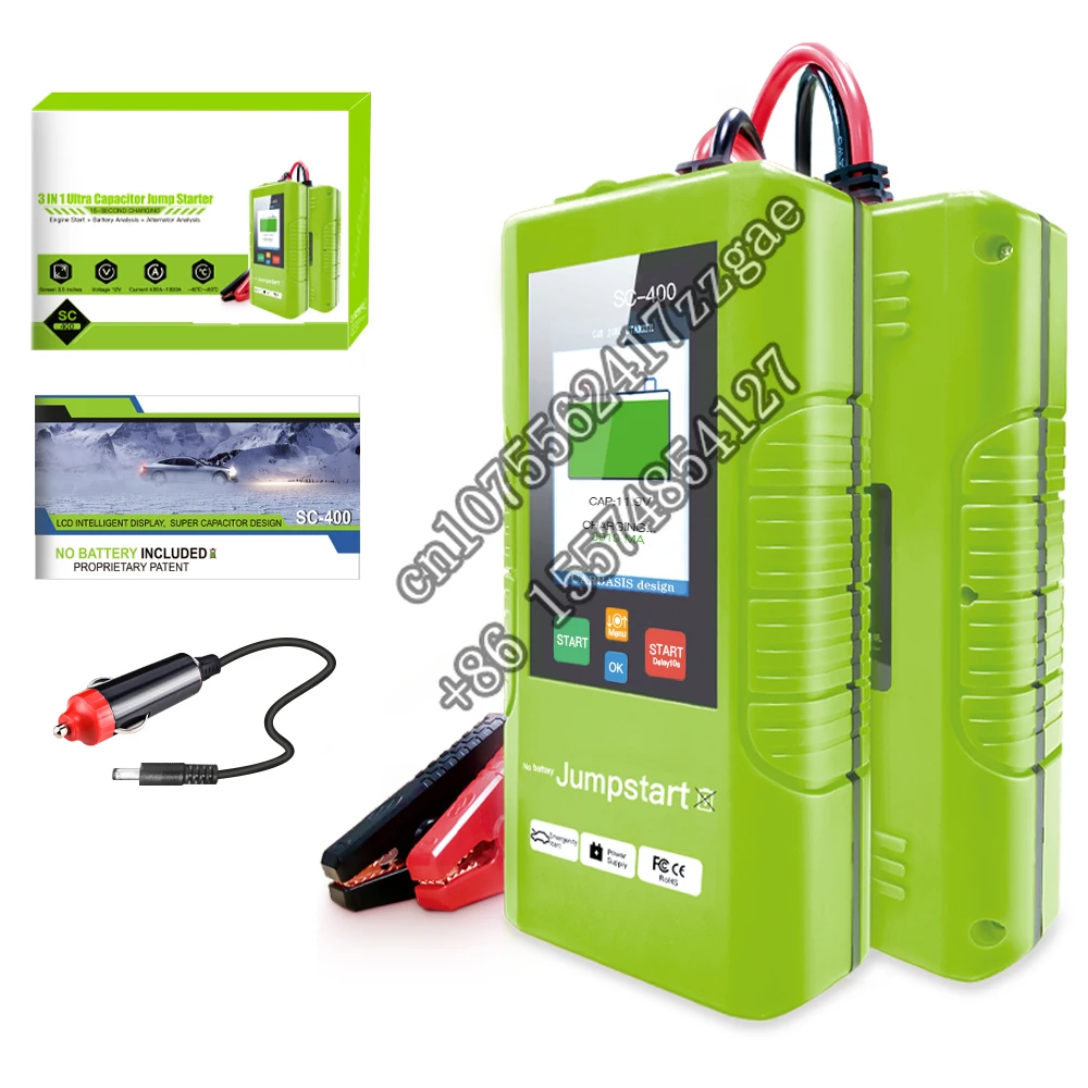 

Multifunction 3 In 1TopDiag SC-400 Power Bank Electric Car Customizable Car Battery Booster Jumper Car Power Bank Jump Starter