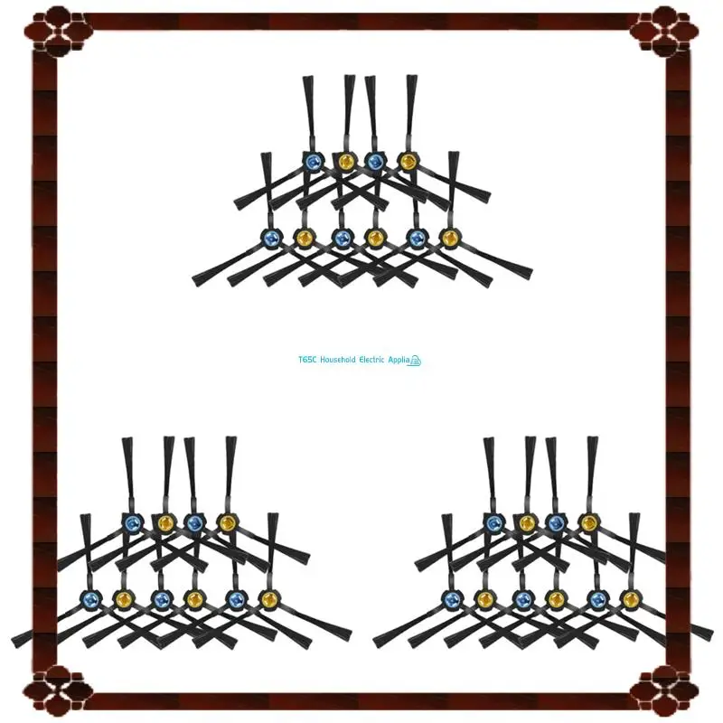 تسليم 24 ساعة 30 قطعة جهاز آلي لتنظيف الأتربة فرشاة جانبية لـ Ilife V8 V8S X750 A7 X800 X785 V80 أجزاء المكنسة الكهربائية الروبوتية الوصول