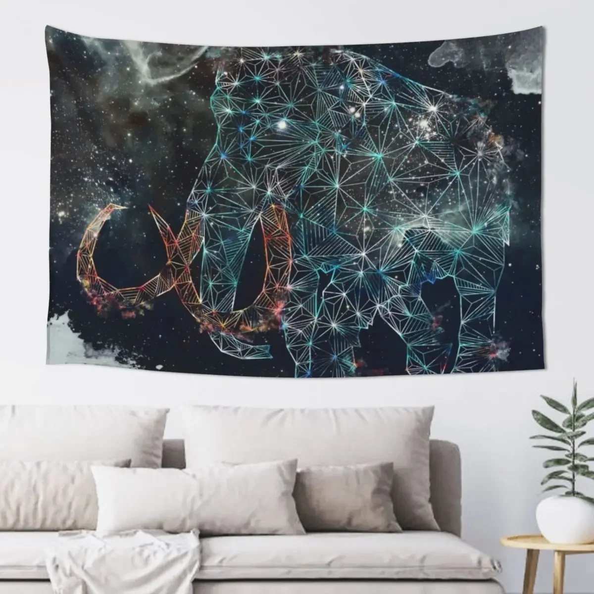 

Celestial Mammut Tapestry Wall Decor Hanging Room Design Tapestry
