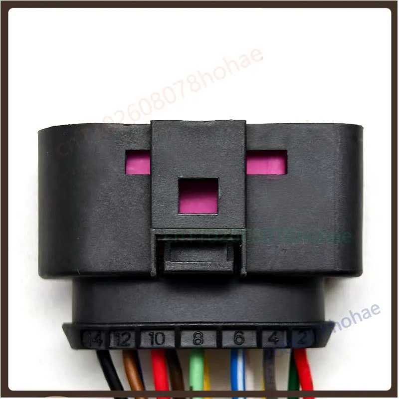 Headlight Pigtail Harness Connector Socket For Foton Auman GTL Truck Front Head Lamp Repair Spare Part(1pcs)