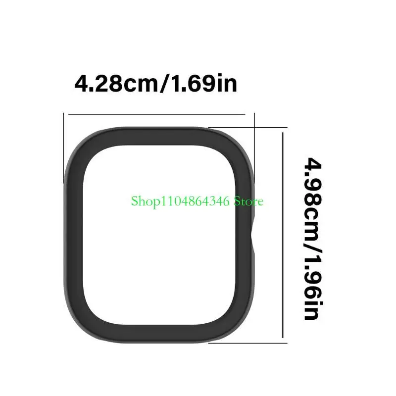 5asd capa protetora colorida resistente ao impacto capa elegante para relógio 5/4