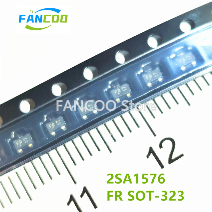 10PCS  2SA1576AT106R L2SA1576ART1G FR SOT-323 2SA1576AR 2SA1576 A1576 General Purpose Transistors PNP Silicon