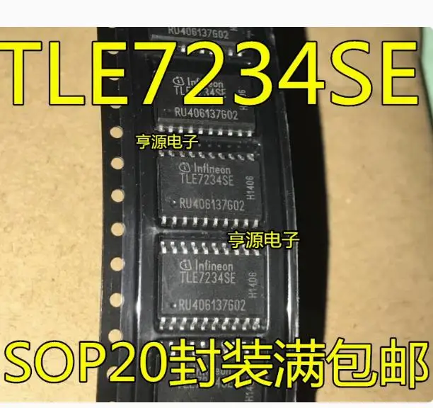 4 SZTUK TLE7234SE Zupełnie nowe importowane oryginalne oryginalne produkty, cena hurtowa