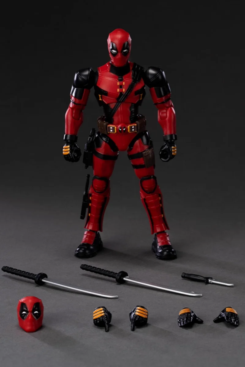 Blokees Nuova serie Deadpool e Wolverine Deadpool Champion Class Action Figure Desk Decor Ornament Toy Regali