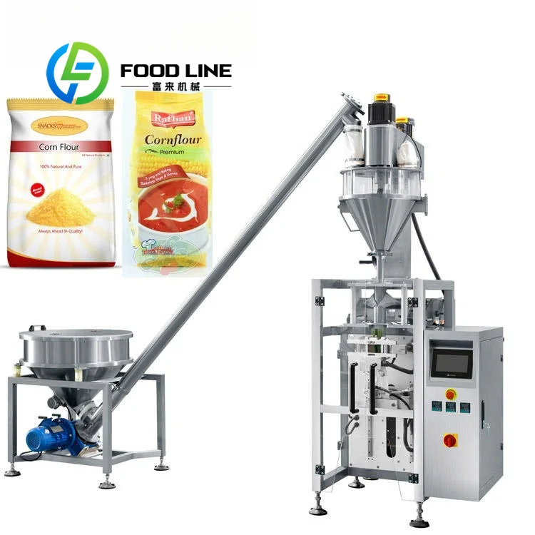 Rural Farm Powder Packaging Production Line Simple Operation Panel Allows New Workers To Master Parameters Quickly