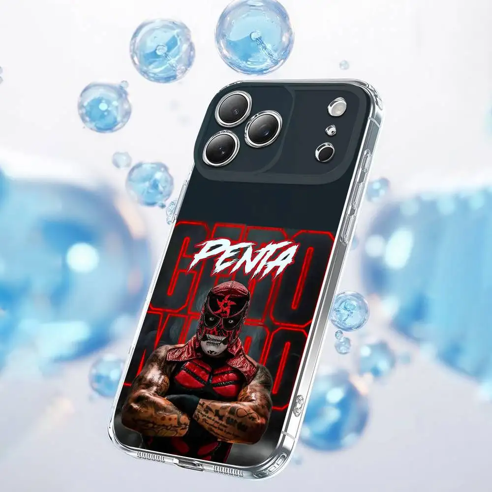 P-Penta Zero Miedo Phone Case For iPhone 17,16,15,14,13,12,11 Plus,Pro,Max,Plus,E,SE4,Air,Mini Transparent