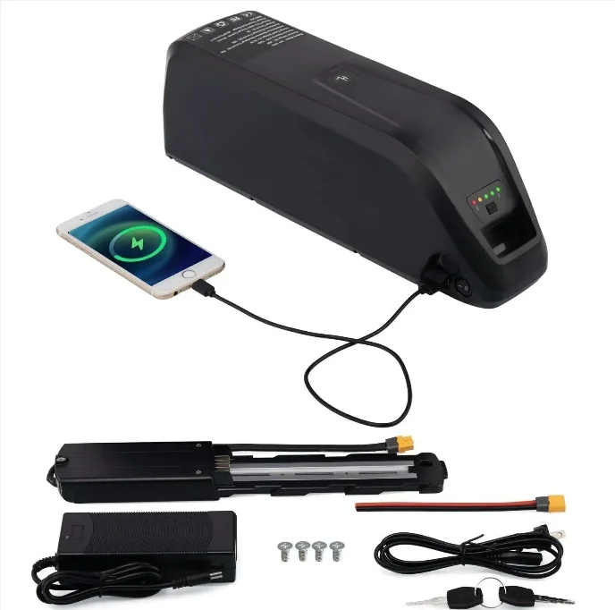 36V 48V 52V 10Ah 15Ah 20Ah Hailong E-bike Battery High Capacity Li-ion Battery For Bafang BBS Mid Motor With 4Pin 5Pin Connector