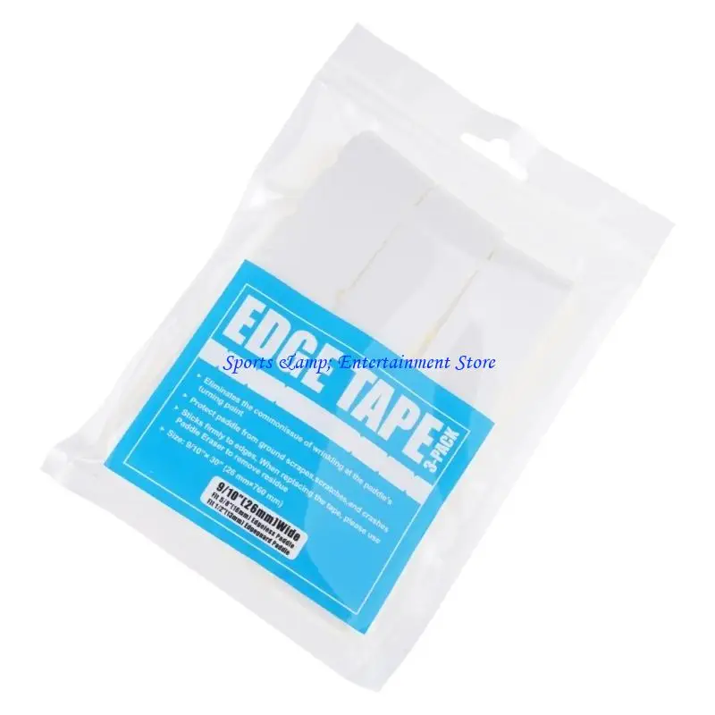 

G7NF 3Pcs Pickleballs Paddles Tape Racket Tapes Paddles Head Guard Protector Easy to Install