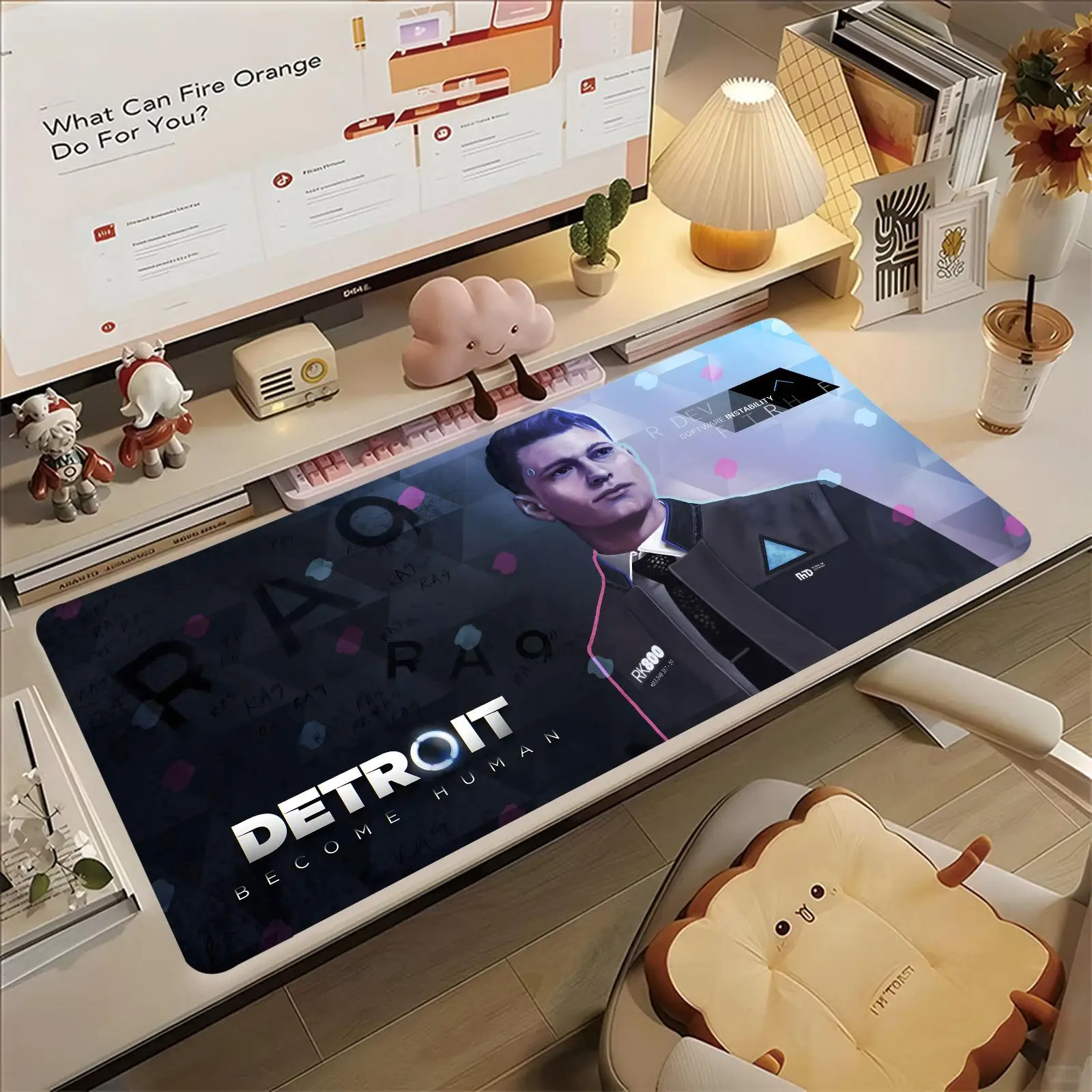 Mouse Pad Mouse Pads Large Gaming Mousepad Detroit Become Human  XXL Keyboard Gamer Mouse Pad Laptop Desk Mat Mouse Mats
