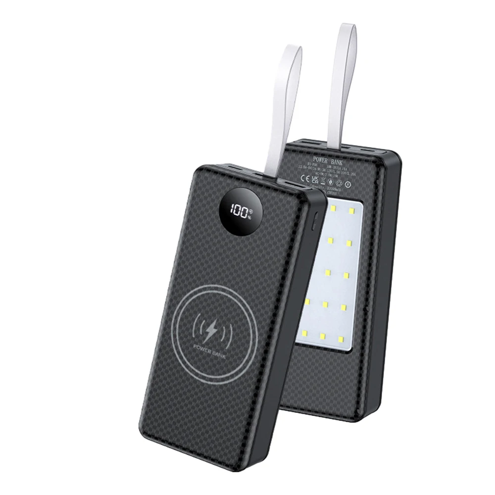 16*18650 Powerbank-Gehäuse Mobile Powerbank-Zellenbatterie-Halterbox 22,5W+15W Batterie-Schnellladegerät Typ-C und USB – Detail 15