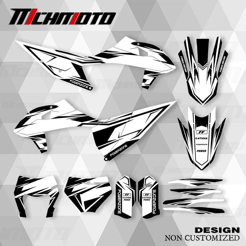 

MCHMFG For KTM EXC 2020 2021 2022 2023 SXF 2019 2020 2021 2022 New Style Graphics Decals Stickers Kits