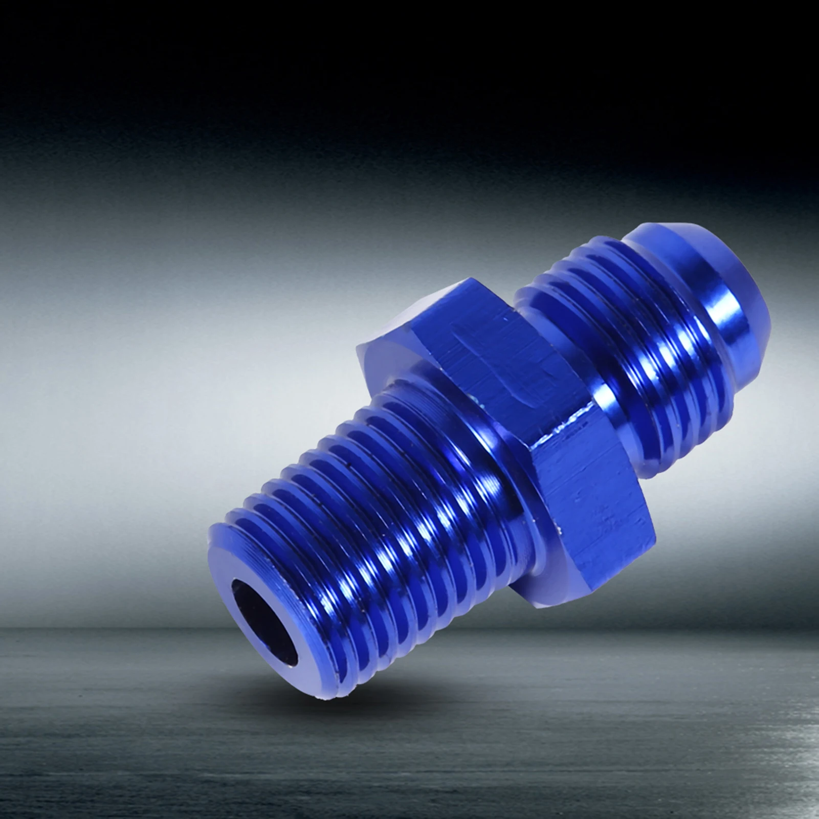 AN6 Fitting Adapter Aluminum AN6 To NPT 1/4
