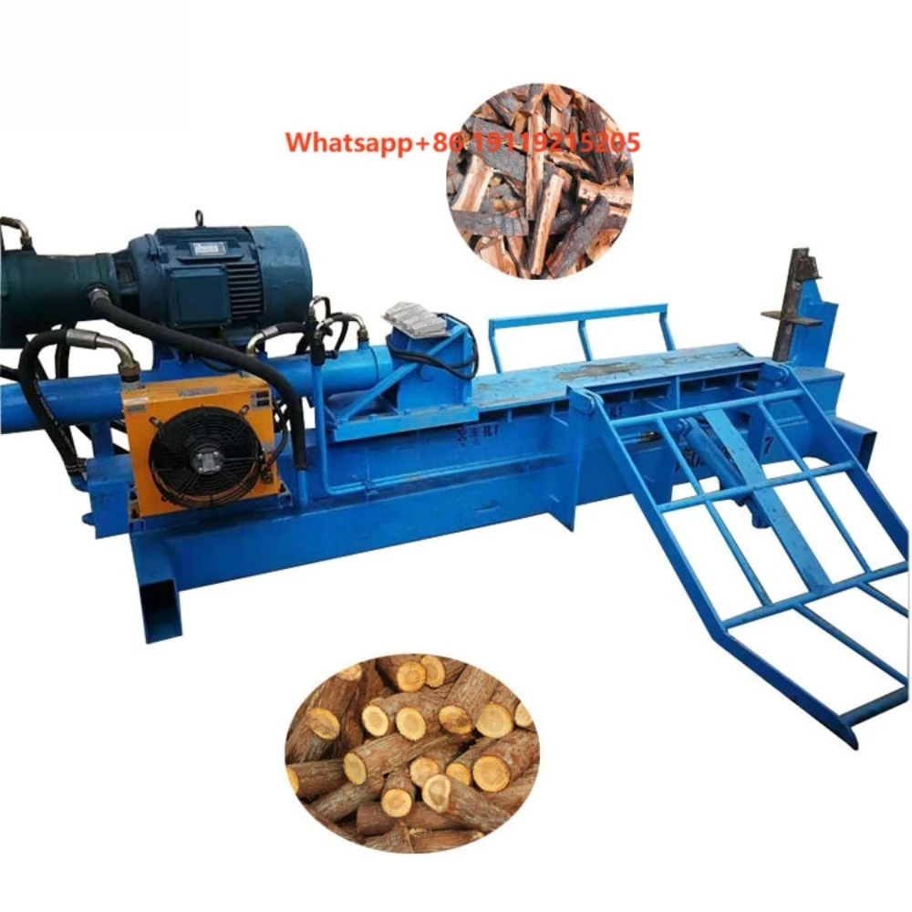 Automatic Electric Tree Log Wood Splitter Fire Wood Cutter Log Splitter Machine