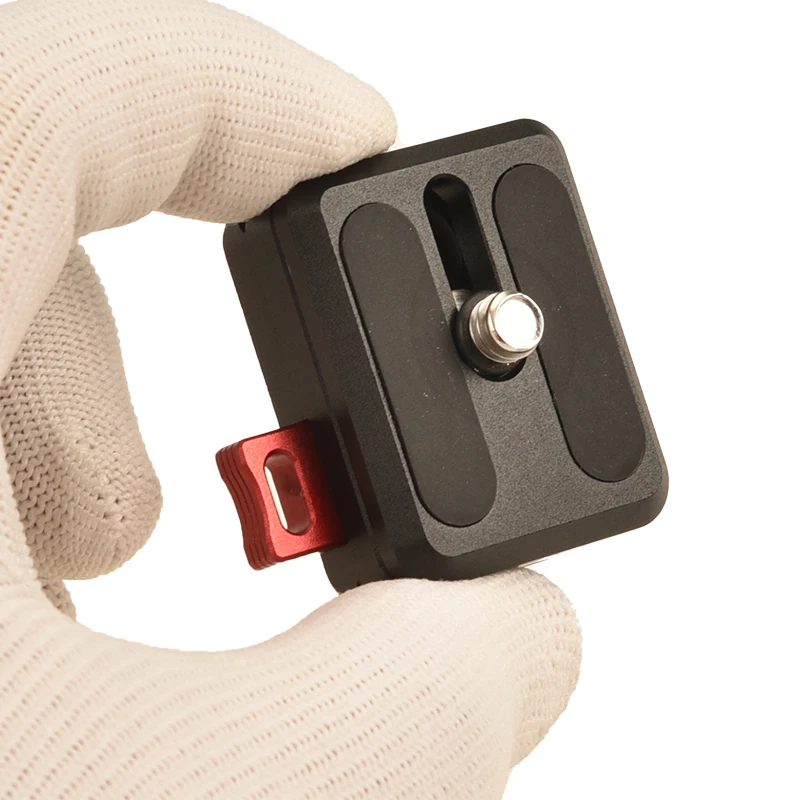 VLOGMAGIC-Sistema de autobloqueo de liberación rápida con placa base, cuenta con montaje de cola de milano tipo Arca, táctil y Go