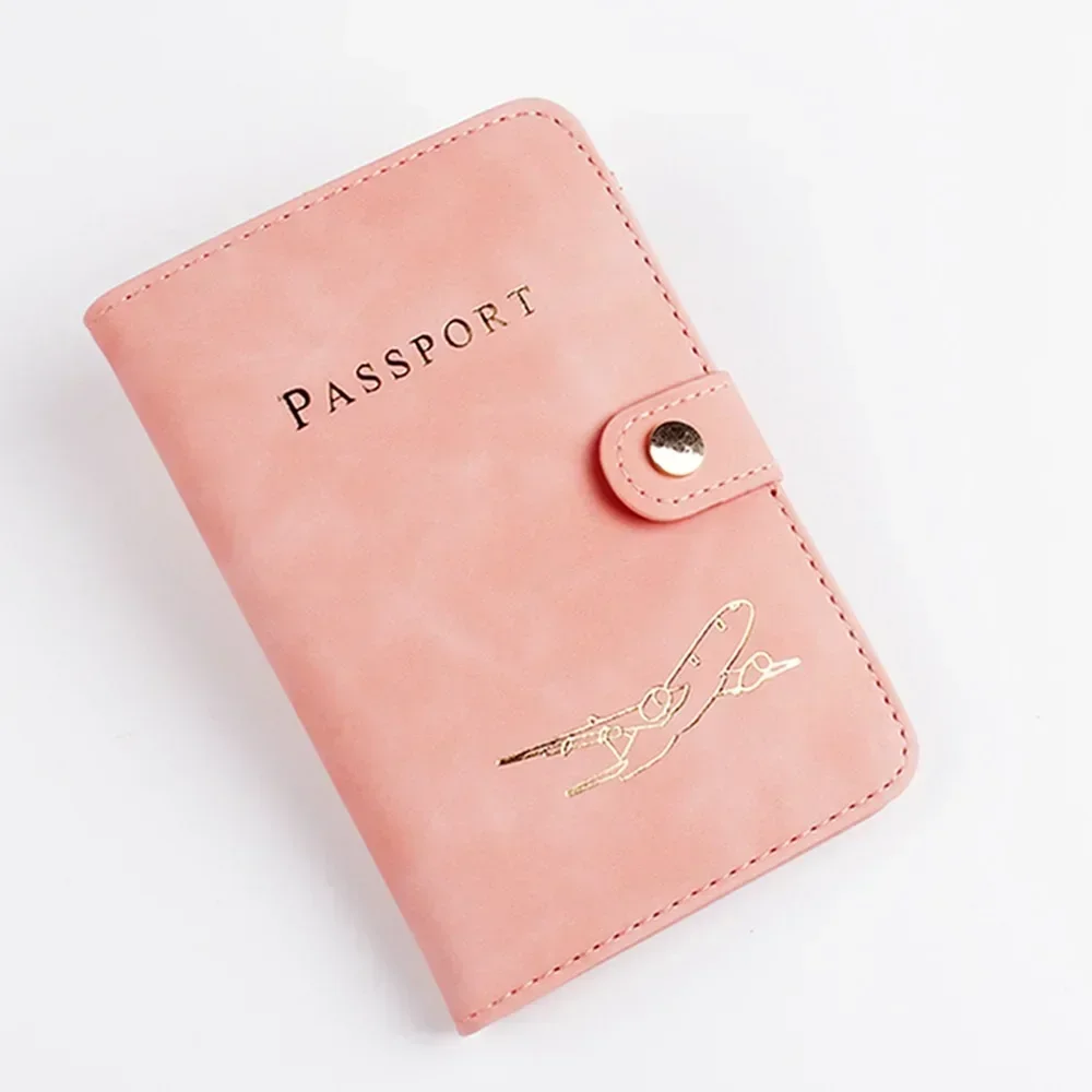 Leather Passport Holder Covers Case Waterproof Travel Credit Card Wallet Cute Passport Book for Women/Men Passport Cover