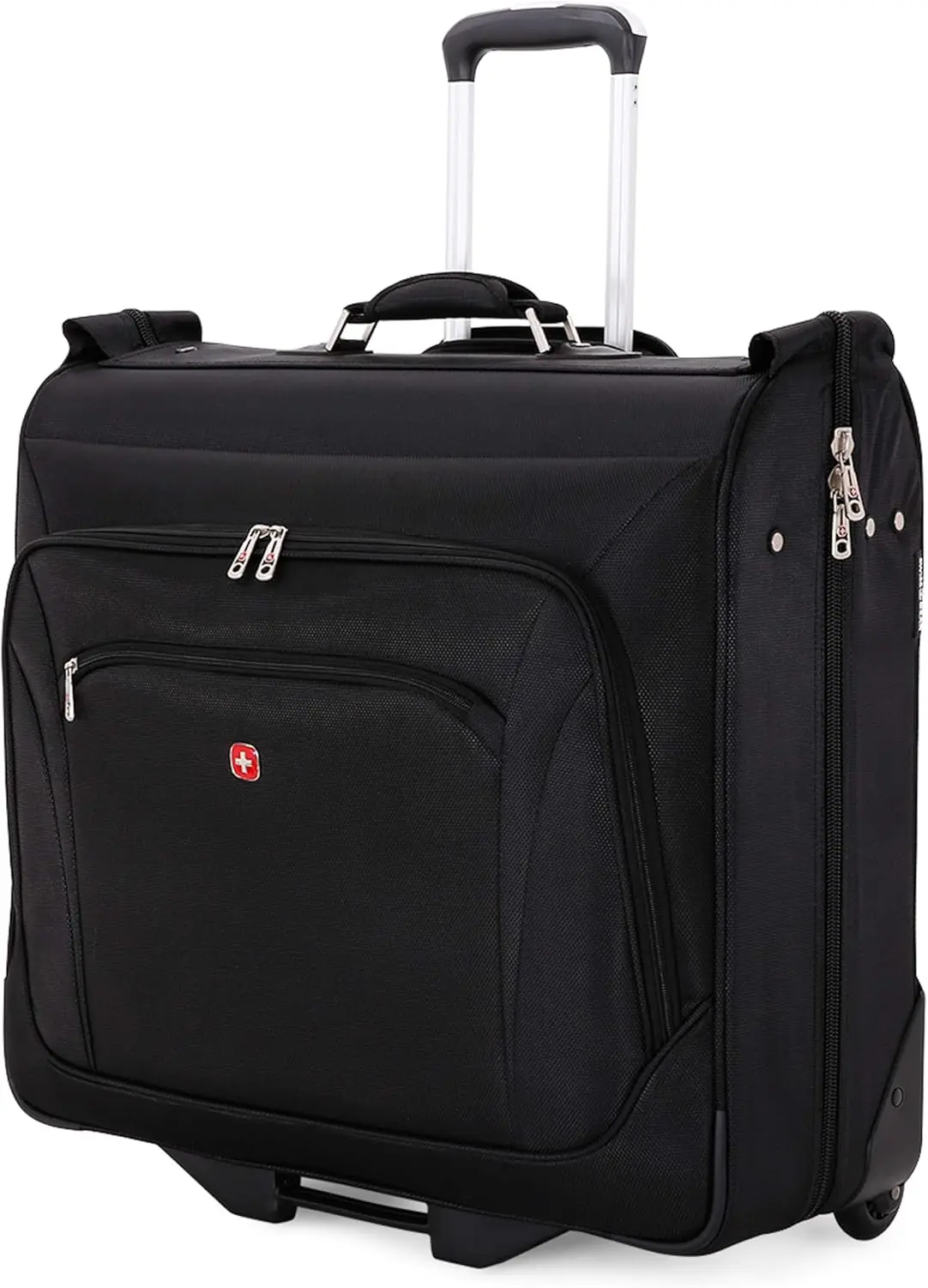 

24-Inch Rolling Garment Bag with Hanging Feature, Black