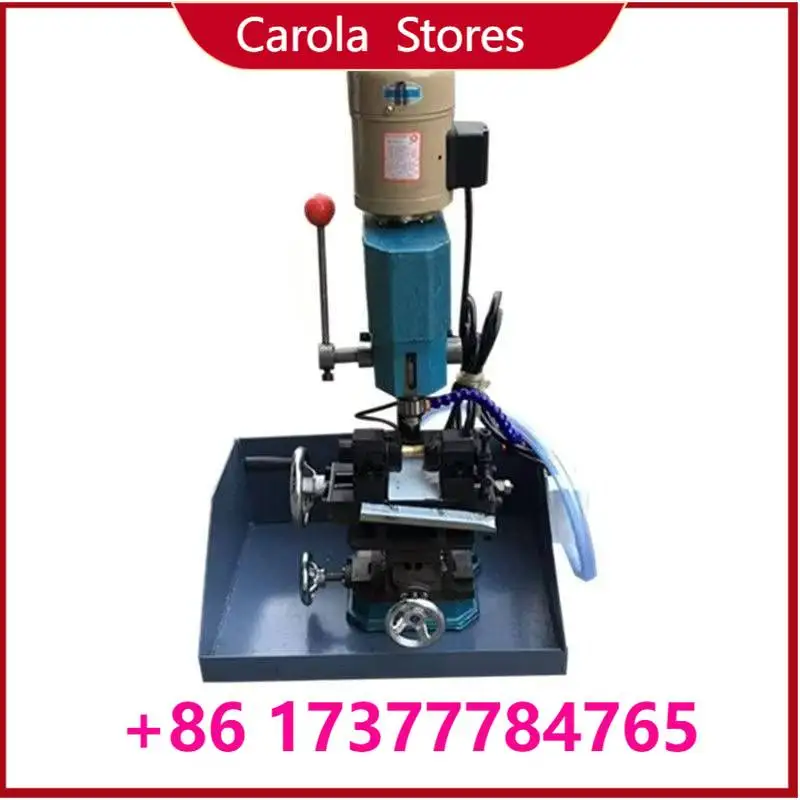Portable High-Speed Bead Drilling Machine, Water Cooling Drilling Rig for Resin Wood Plastic Gemstone Jewelry Making