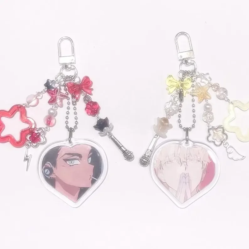 Alien stage photo keychain