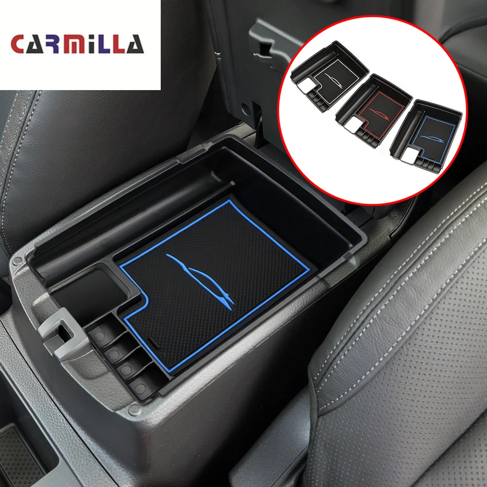 Carmilla Car Central Storage Armrest Box Arm Rest Storage Box for Nissan X-trail X Trail Xtrail T32 Rogue 2014-2018 Accessories