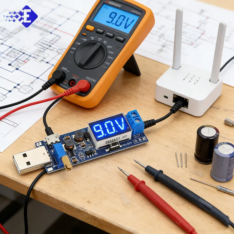DC-DC 5V to 3.5V / 12V USB Step UP / Down Power Supply Module Adjustable Boost Buck Converter Out DC 1.2V-24V