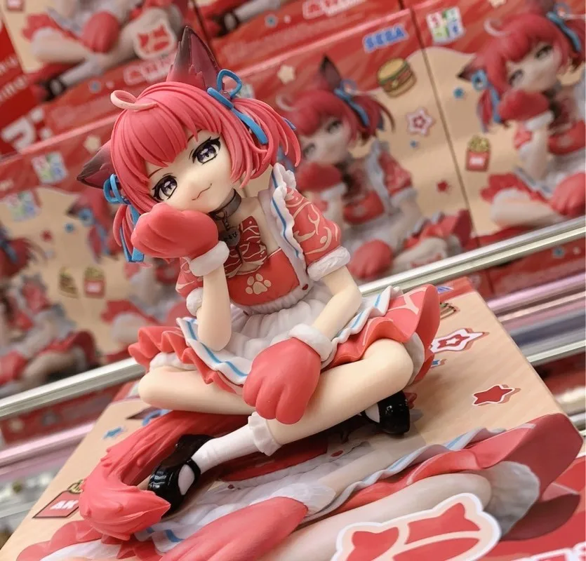 

Оригинальная коллекционная фигурка Sega Virtual Character 11 см: Акамикаруби, Каруби, Аками Нудлс Пресс — модель аниме-персонажа, игрушка