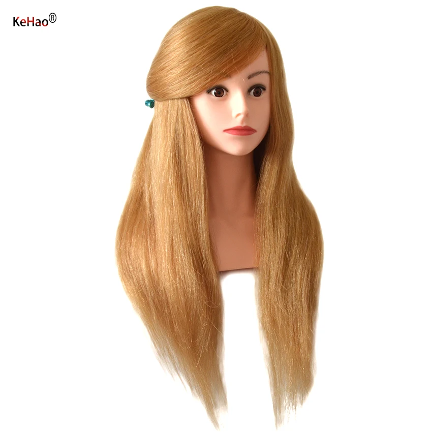 

Настроить -- голова манекена, 100% настоящие натуральные волосы, голова куклы, 24 дюйма, парикмахерская голова, манекен, куклы, светлые волосы