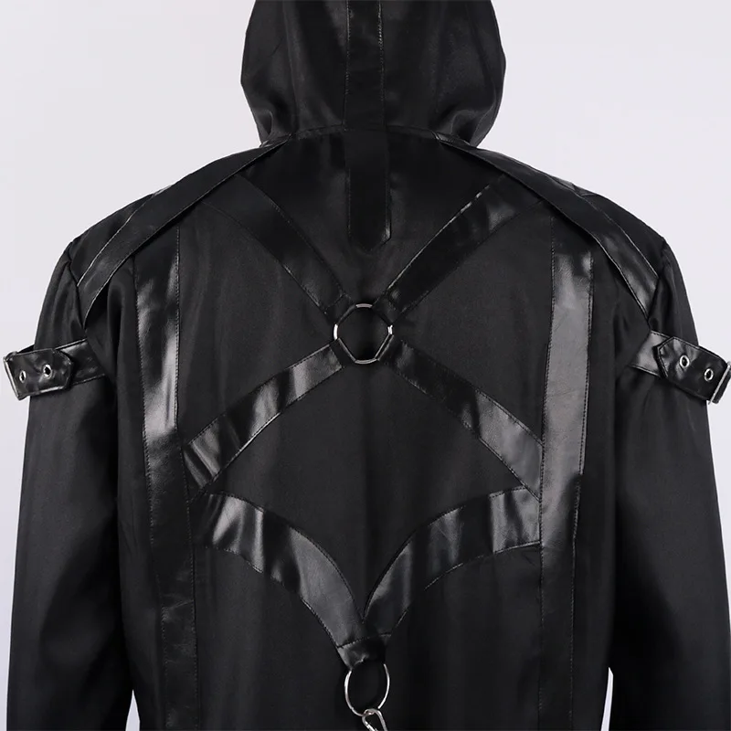 เสื้อคลุมโกธิคสำหรับคอสเพลย์วันฮาโลวีน รุ่นใหม่ล่าสุดสำหรับผู้ชาย แฟชั่นฤดูใบไม้ร่วง-ฤดูหนาว 2023 สินค้าขายดีข้ามพรมแดน