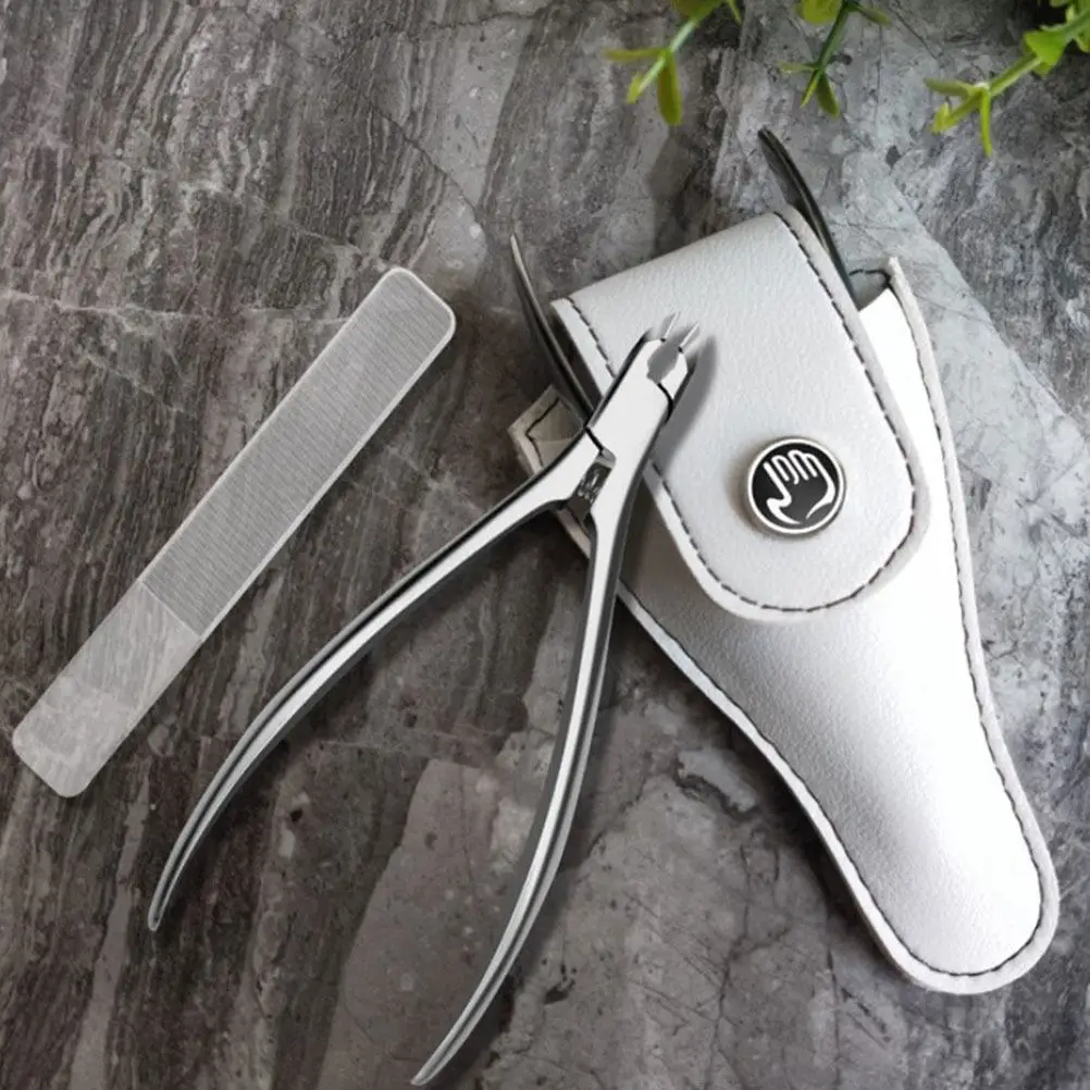 

Набор для удаления омертвевшей кожи: компактные кусачки из нержавеющей стали для маникюра и педикюра, триммер для ногтей, кусачки для кутикулы