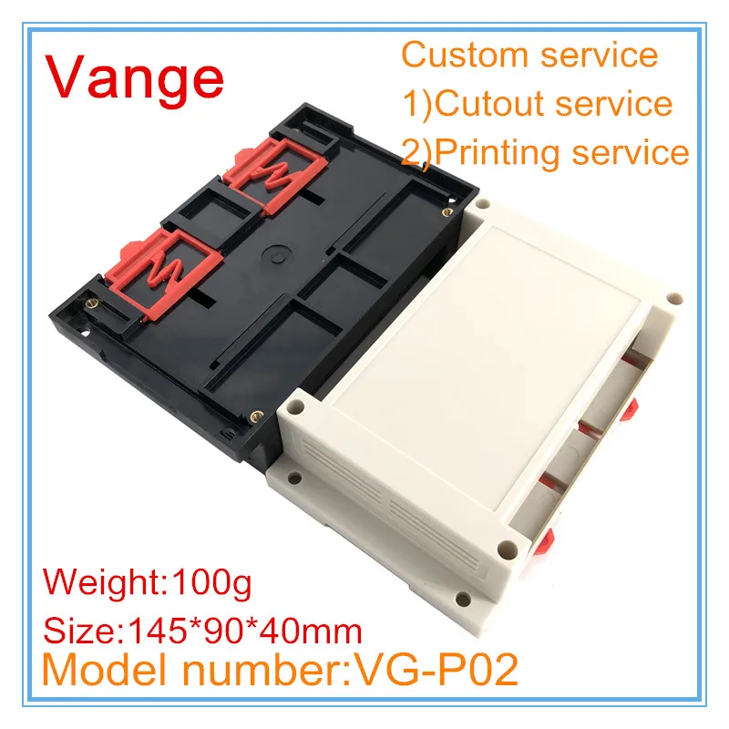 Vange PLC project box 145*90*40mm ABS plastic instrument housing case