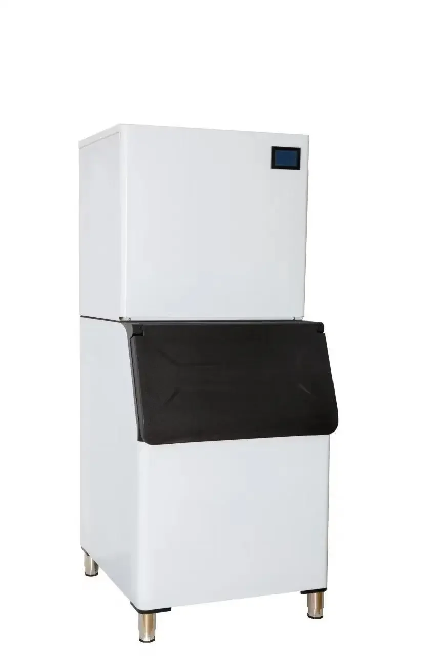 #Airo 300kg Nugget Ice Maker With PLC & Compressor 220V Easy To Operate Motor & Water Pump For Commercial Bar Sweet Shops