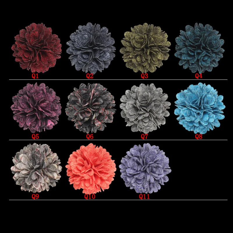 

20 PCS/lot , Mens Flower Lapel Pin , Wedding Boutonniere, Wedding Lapel Pin