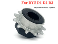 Original Flywheel Part for DYU D1 D2 D3 D Series Electric Bicycle Universal Rear Wheel Chain Gear Slot Replace Accessories