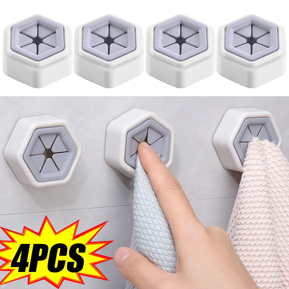 Effortlessly achieve an elegant, neat look with these stylish, innovative self adhesive towel plug holders. Perfect for organizi